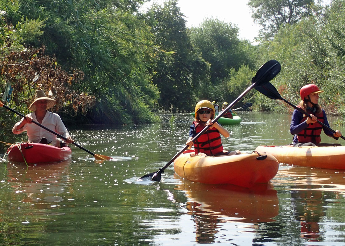 Kayaking on LA River
